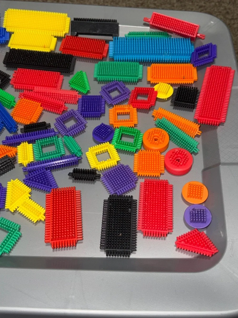 Bristle Blocks bright multicolor
